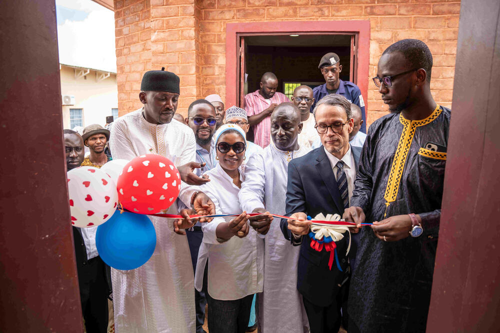 The launch of the Mansakonko Hospitality Training Centre