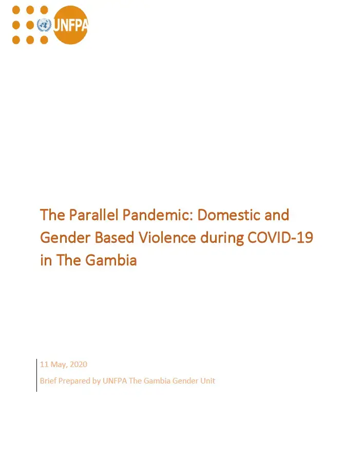 The Parallel Pandemic: Domestic and Gender Based Violence during COVID-19 in The Gambia