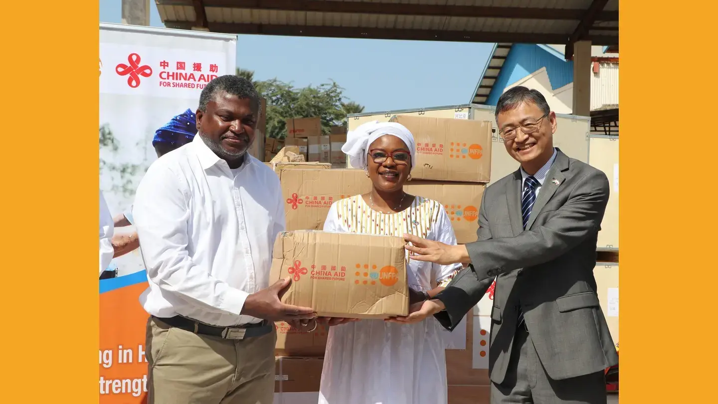 UNFPA Hands Over Medical Equipment to Ministry of Health as China Aid Project Concludes 