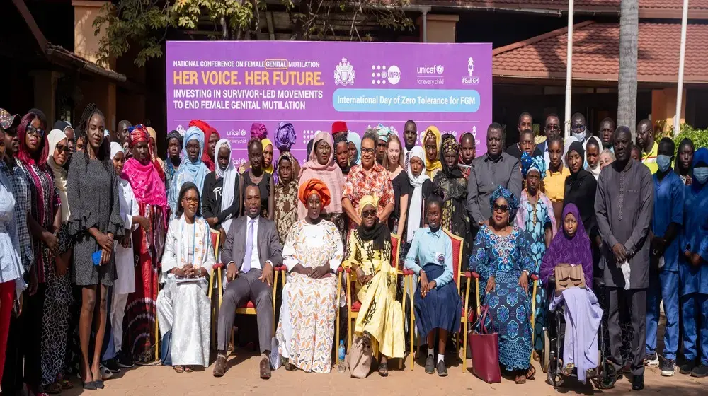 UNFPA and partners convene a groundbreaking National FGM Conference in observance of International Day of Zero tolerance for Female Genital Mutilation