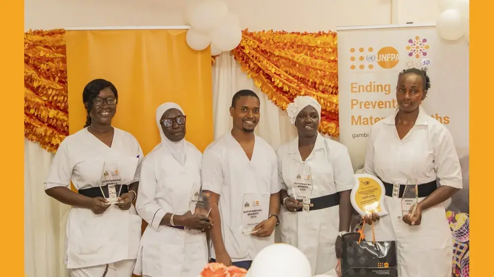 UNFPA The Gambia Honors Midwives on International Day of the Midwife