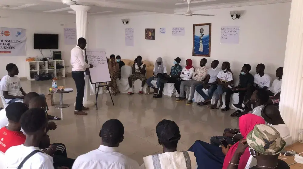 Trauma recovery: providing psychosocial support to young migrant returnees 