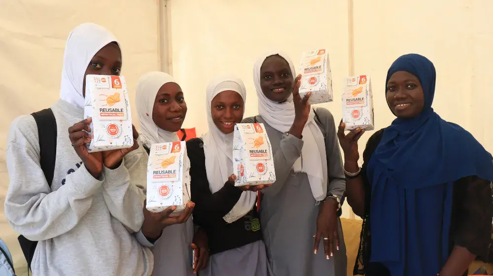 Leveraging the 2022 trade fair to promote menstrual health and hygiene management 